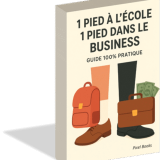 1 pied à l’école, 1 pied dans le business – Guide 100% Pratique.
